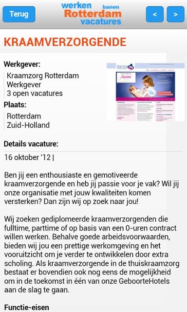 Rotterdam: Werken &amp; Vacatures截图3