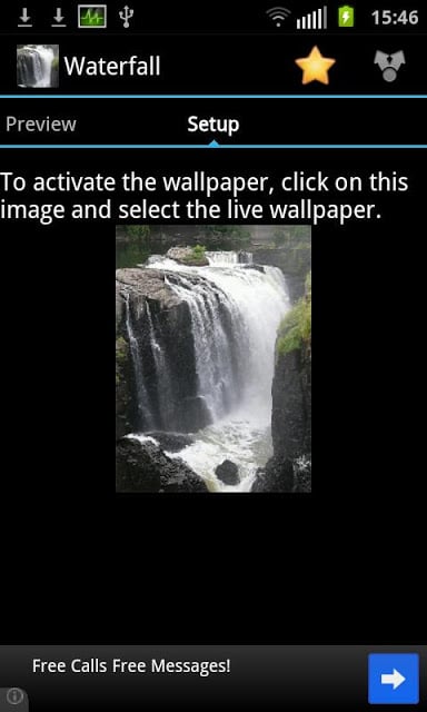 LiveWallpaper Waterfall截图2