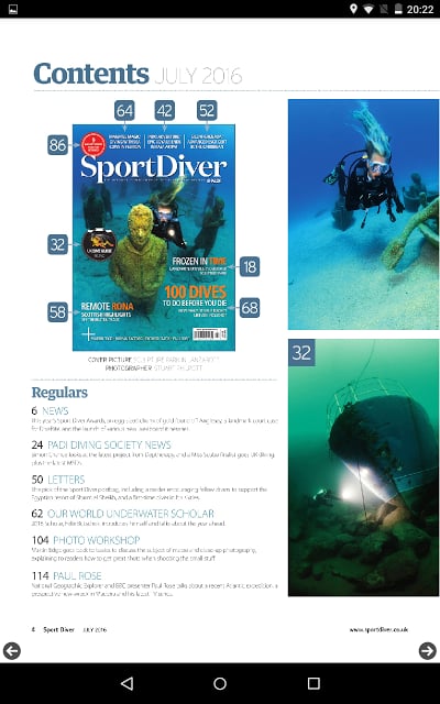 Sport Diver Magazine截图8