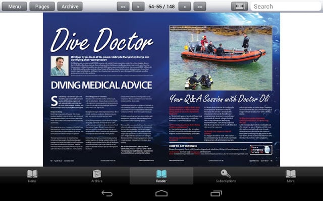 Sport Diver Magazine截图7