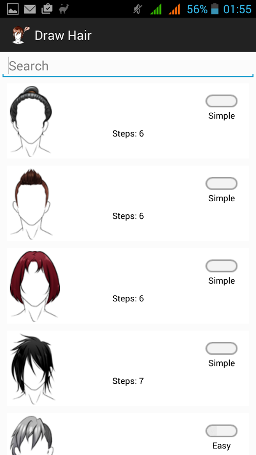 How to Draw Hair & Hairstyles截图9