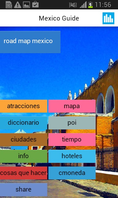 墨西哥离线地图和天气截图2