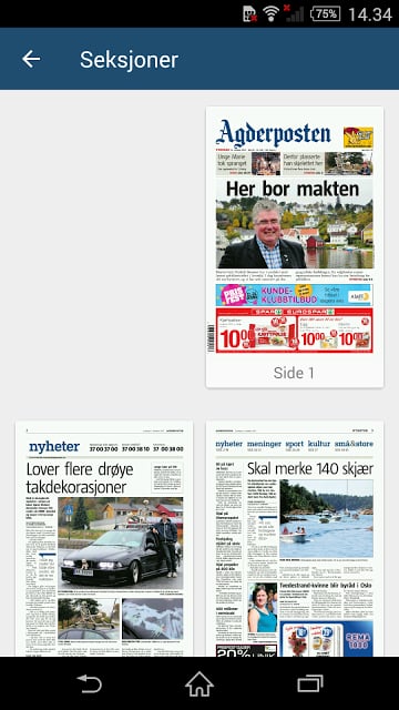 Agderposten eAvis截图6