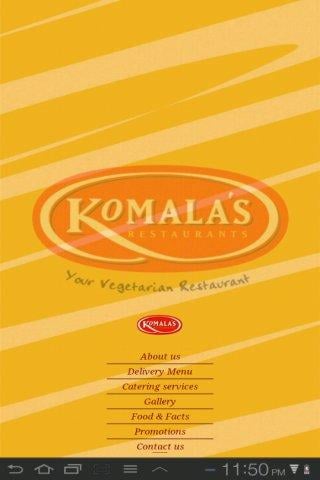 Komala's Restaurants截图3