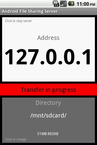 Android File Sharing Server截图4