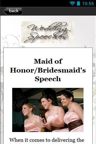 Wedding Speeches - Maid Of Honor截图3