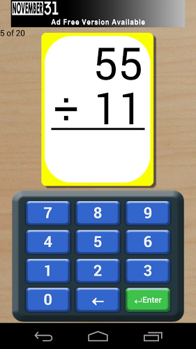 Math Flash Cards (Free)截图4