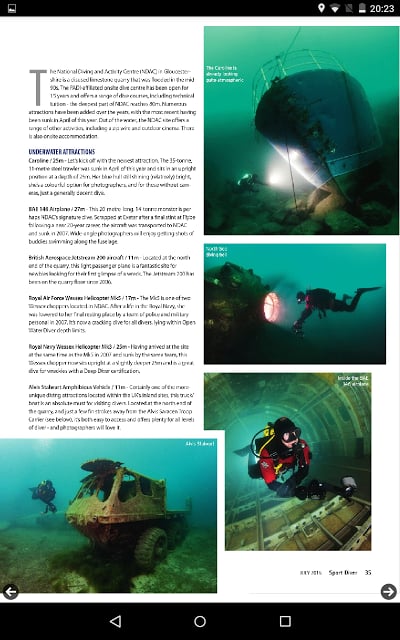 Sport Diver Magazine截图3