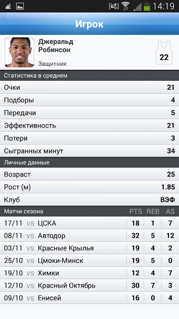 VTB United League Live!截图1