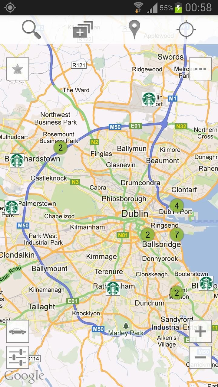 Dublin Starbucks +截图1