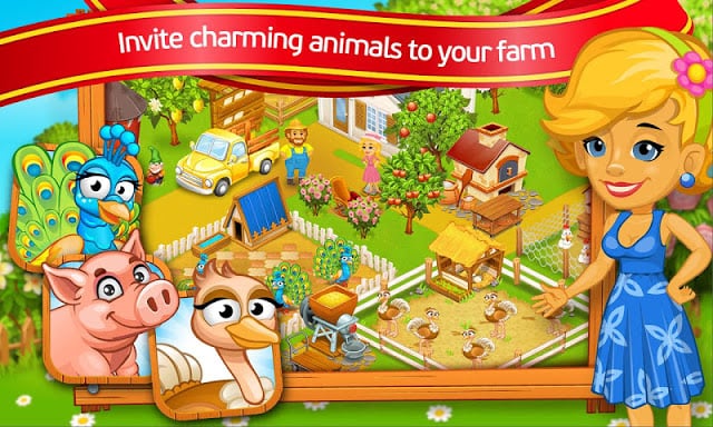 Farm Town: Cartoon Story截图1