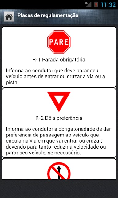 Sinaliza&ccedil;&atilde;o de tr&acirc;nsito截图3