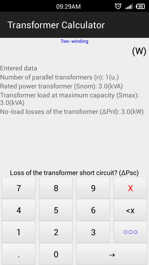 Transformer Calculator截图6