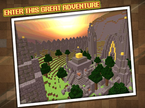 Temple of Blocks Raider Craft截图6