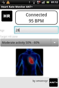 Heart Rate Monitor Ant+截图
