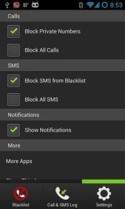 Call & SMS Blocker截图1