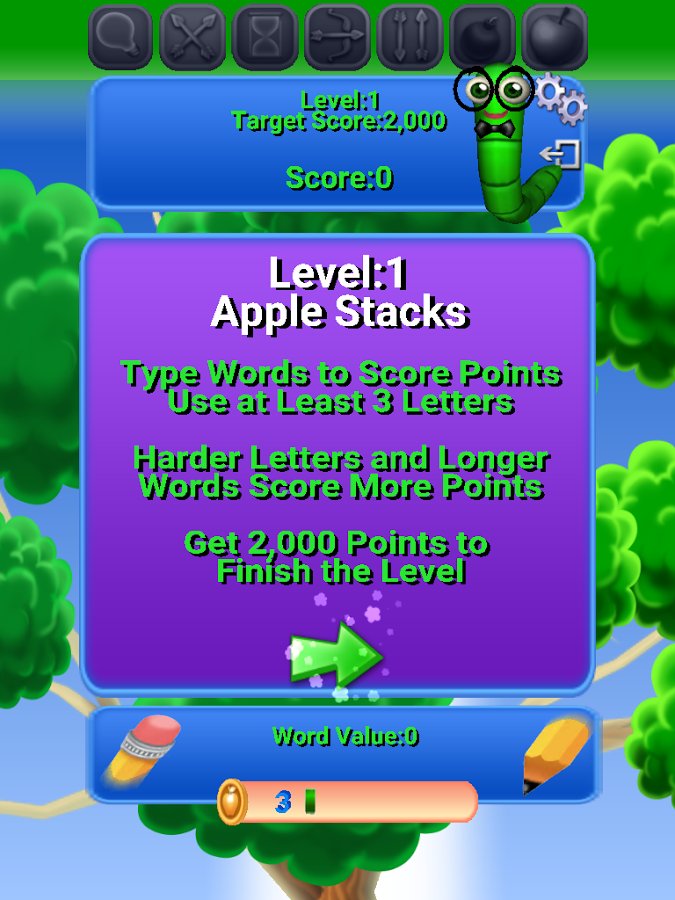 Apple Stacks Word Puzzle...截图3