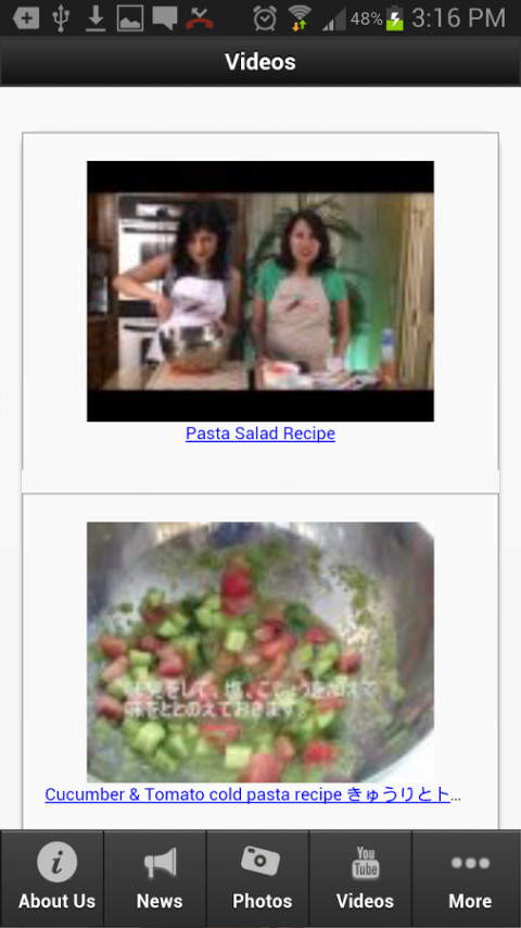 Cold Pasta Recipes截图2