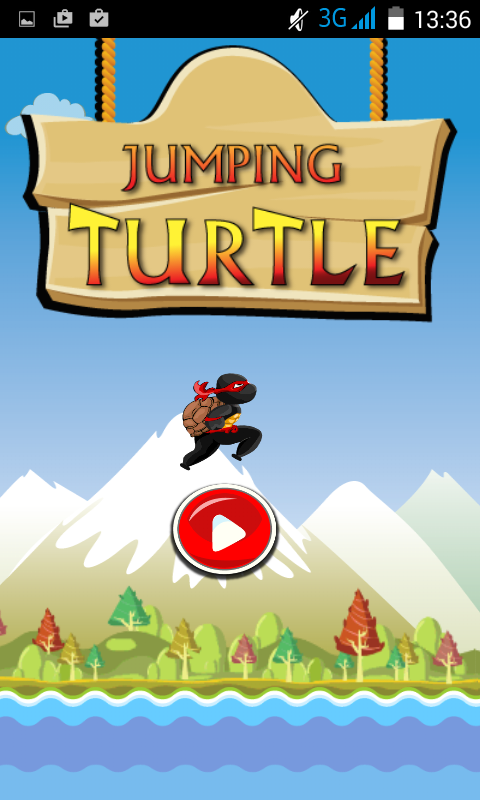 Spring Jumping Turtle Ninja截图1