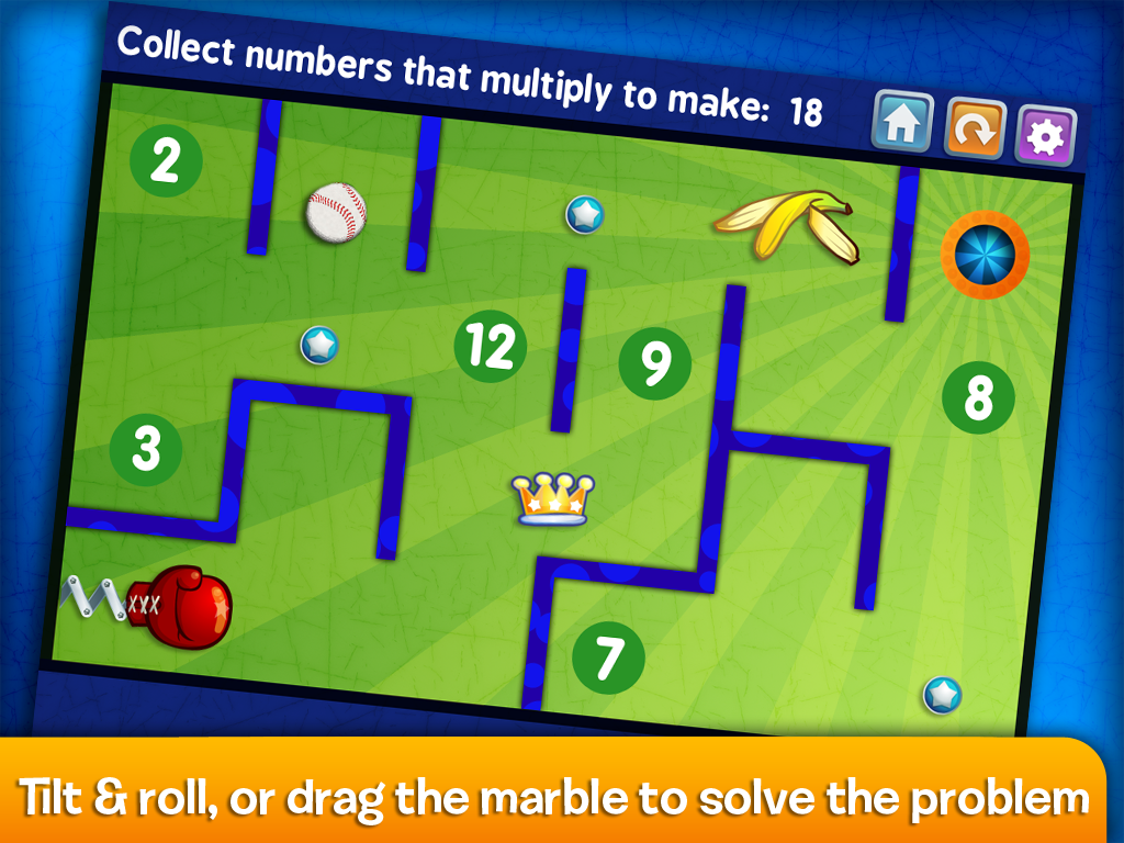 Marble Math Multiplication截图2