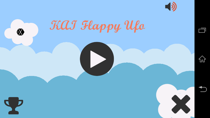 EXO Kai Flappy UFO截图1