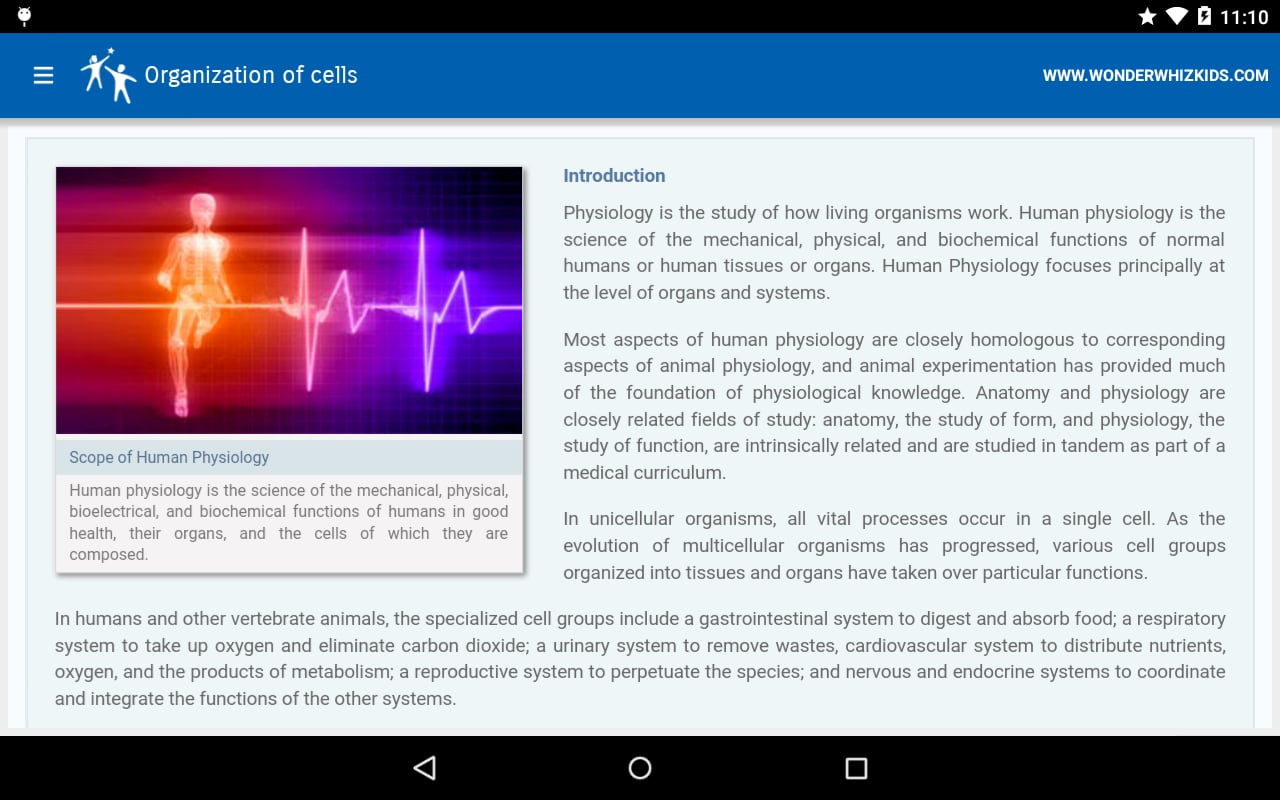 Organization of cells截图2