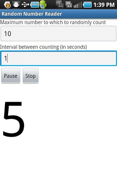 Random Number Reader截图2