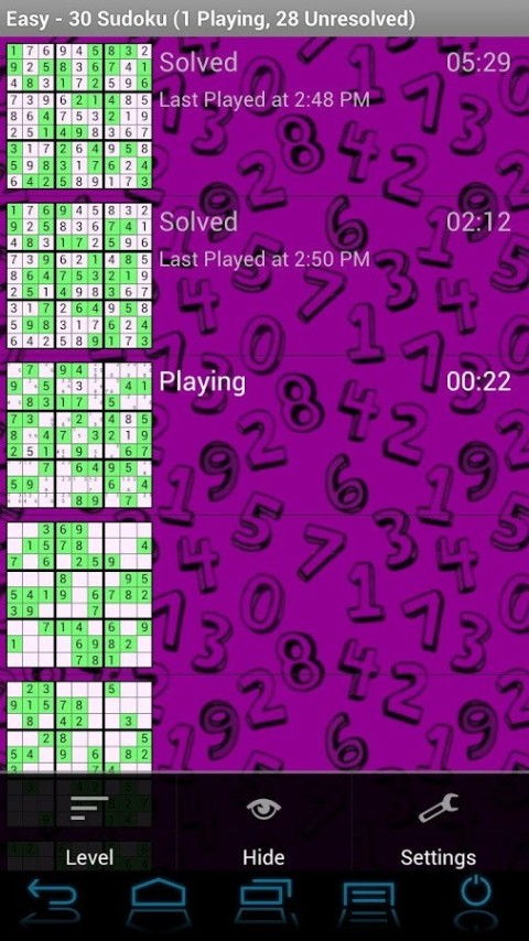 Sudoku Hints appear 3截图5