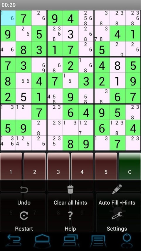 Sudoku Hints appear 1截图6