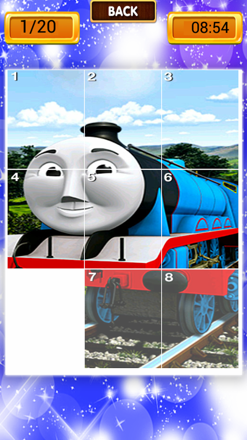 Train Slide Puzzle Games截图2