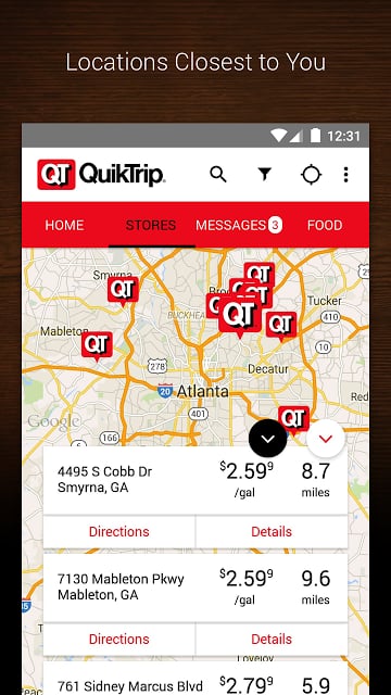 QuikTrip QT Gas, Food Coupons截图6