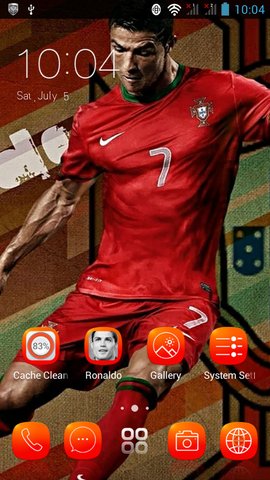 Ronaldo Theme CLauncher截图4