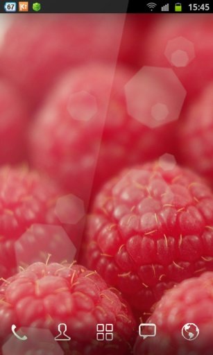 Galaxy Raspberry Wallpaper截图1