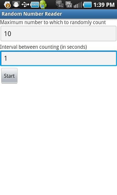 Random Number Reader截图1