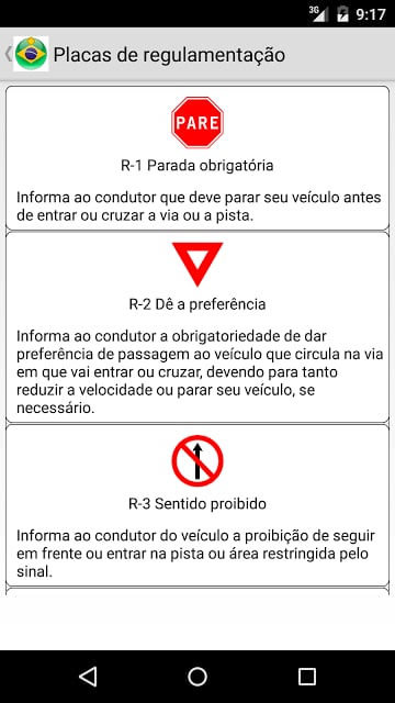 Sinaliza&ccedil;&atilde;o de tr&acirc;nsito截图11