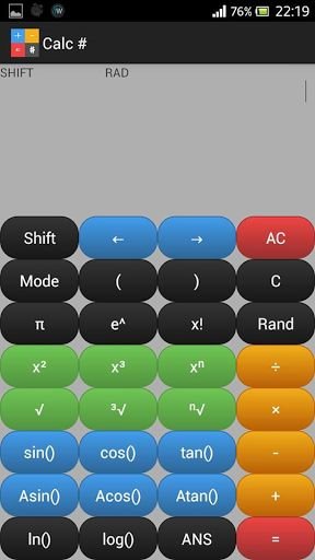 Calc Sharp Scientific截图3