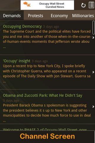 Occupy Wall Street截图2