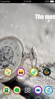 The memory of time Theme截图2