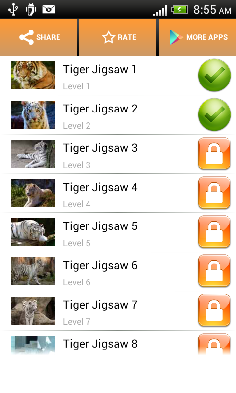 Tiger Puzzle | Jigsaw截图1