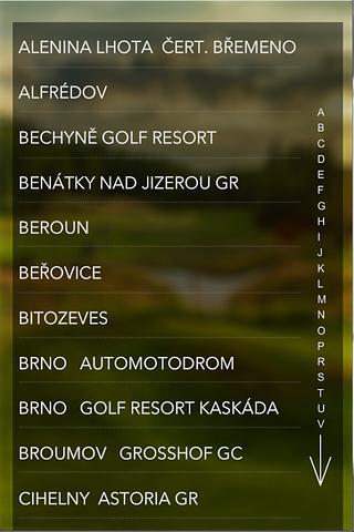 Ročenka Golf phone截图4