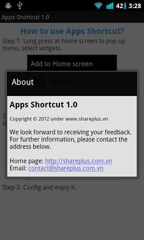 Apps Shortcut截图6