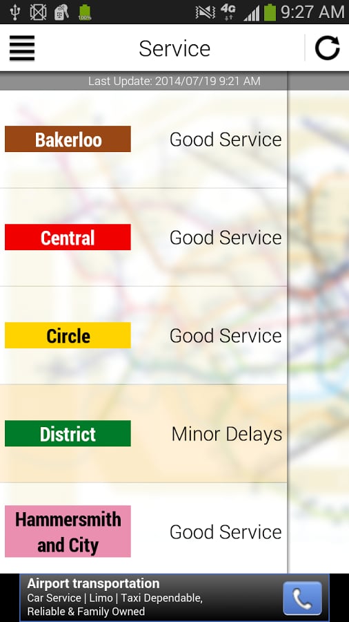 Simple London Tube (TFL)截图4