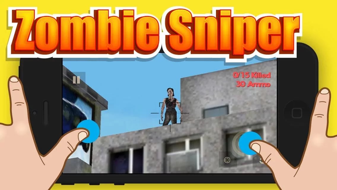 Zombie Sniper Shooter 3D截图2