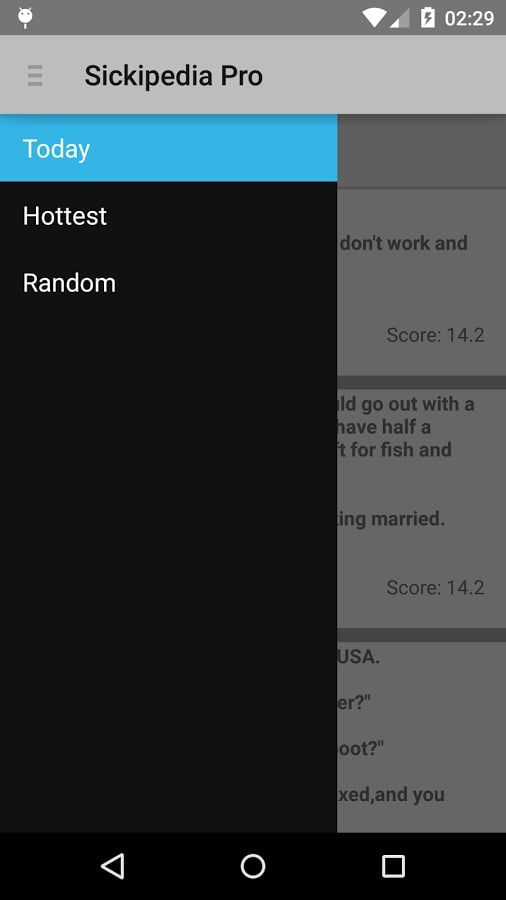 没品笑话阅读器:Sickipedia Pro截图3