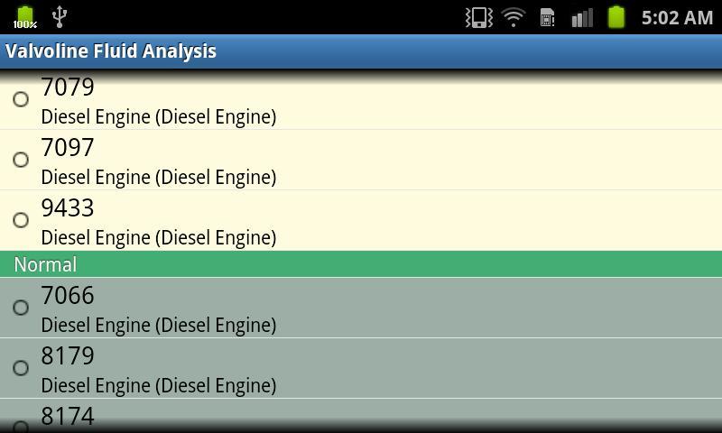 Valvoline Fluid Analysis截图4