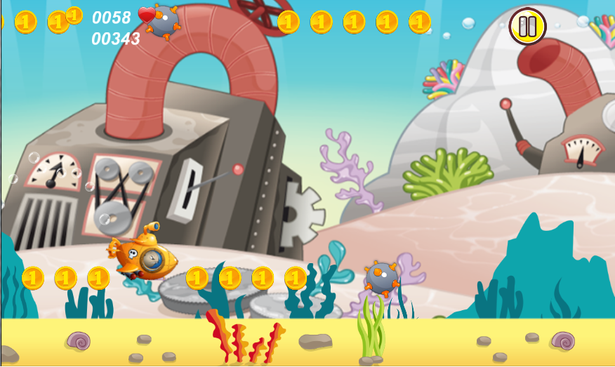 潜艇兜风赛 - Submarine Joyride Race截图5