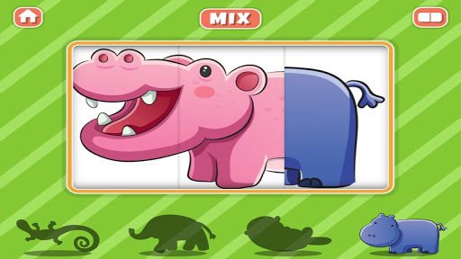 Animal Mix and Match Puzzle截图4