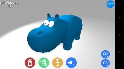 Fool Animal 3d - Free Hippo截图2