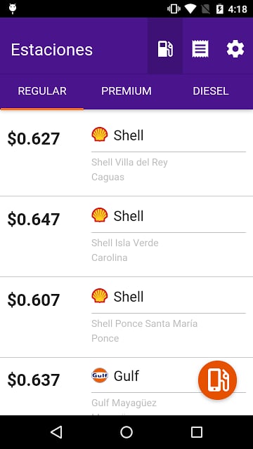 Gasolina M&oacute;vil截图2