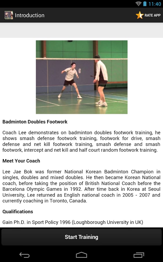 Badminton Doubles Footwo...截图5